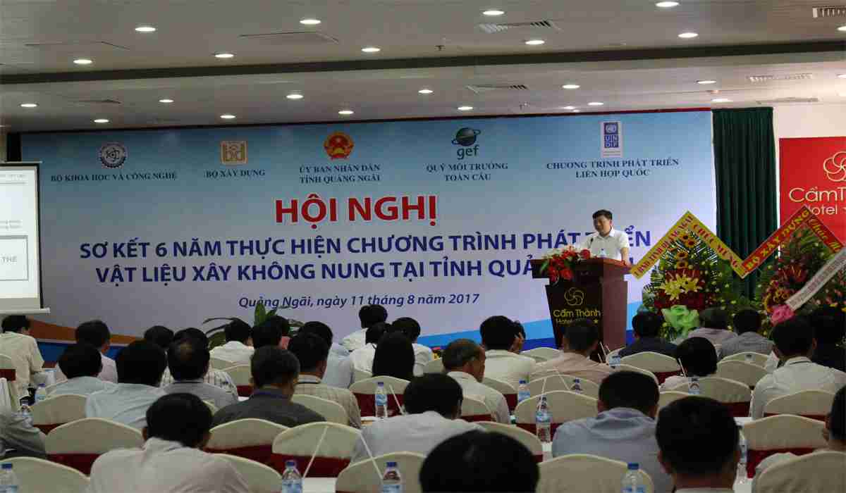 Conference on Reviewing 6-Year Results of NFBM Development Program and Roadmap to Remove Traditional Brick Kilns in Quang Ngai Province